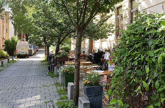 Inkognito terrasse Galleribilde