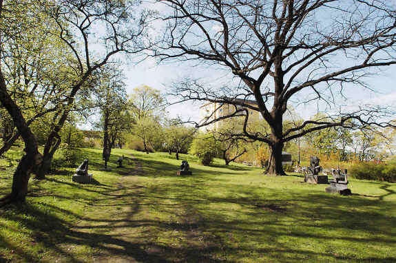Skulpturparken sommerbilde Galleribilde