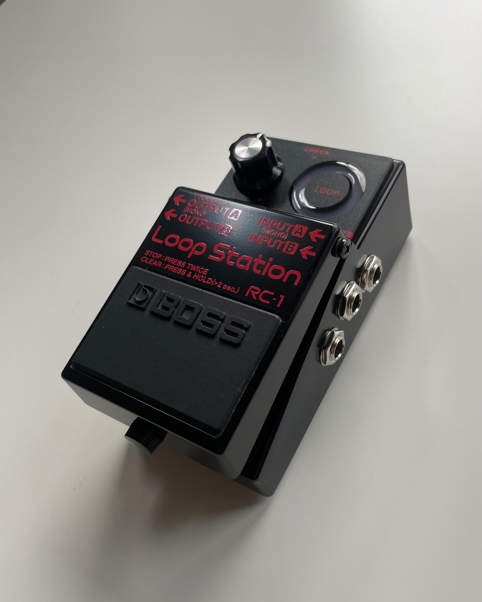 希少】BOSS RC1 loop station black Boss RC-1 Loop Station 1