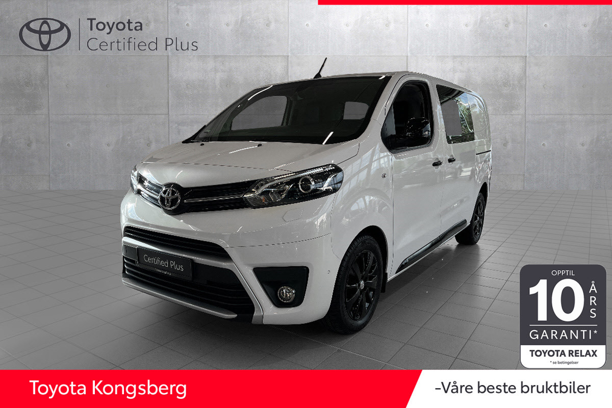 Toyota Proace 2,0 D 122 Comfort Black Pack L1H1 aut KAMPANJE/WEBASTO