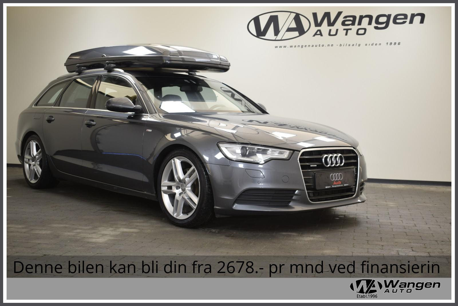 Audi A6 1 Eier/Ny Eu/Ny service/4x4/S-Line/Aut/12mnd Garanti