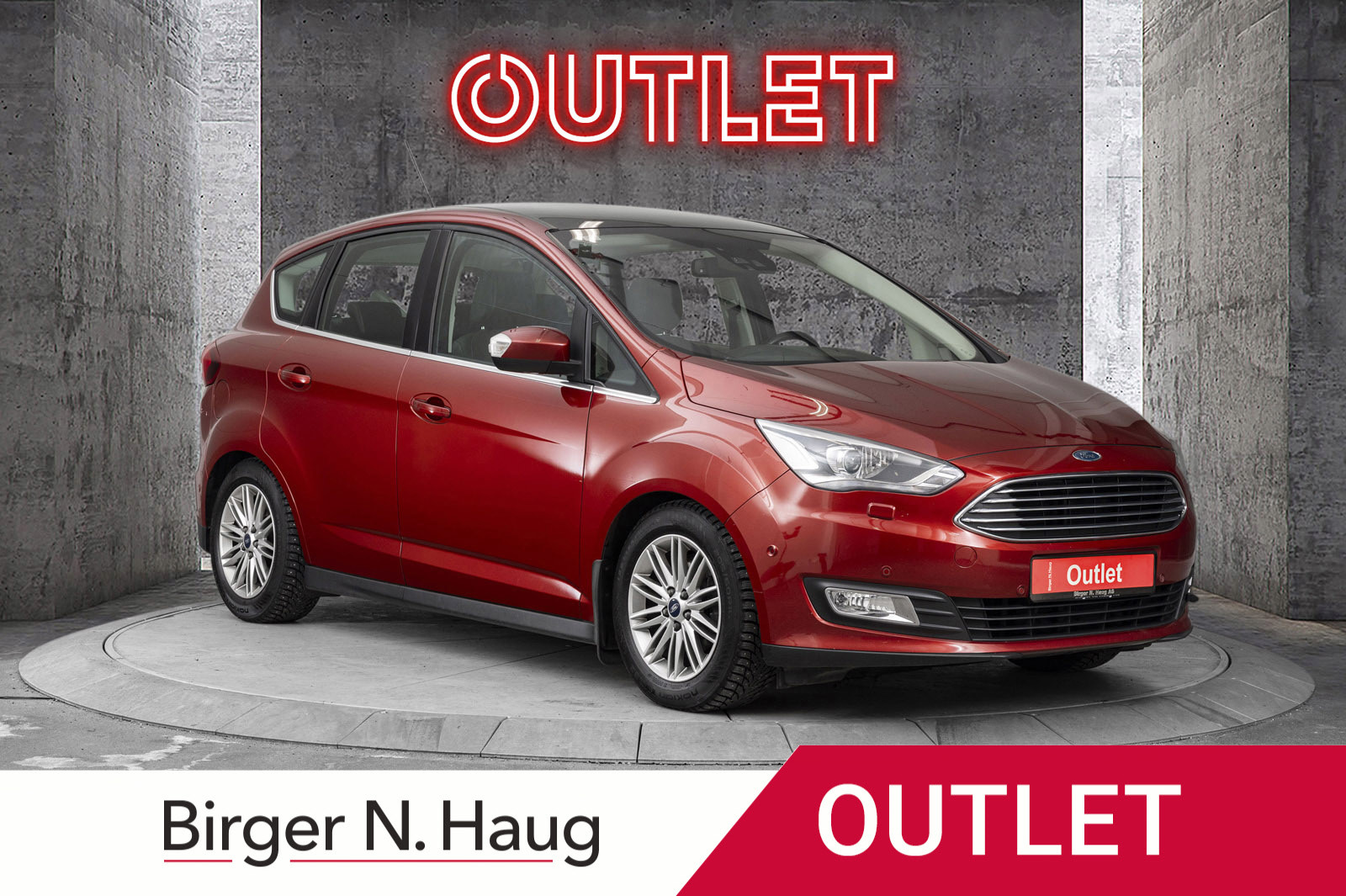 Ford C-Max 1,0 EcoBoost 125hk Trend+ OUTLET|DAB|BT|RYGGEKAMERA