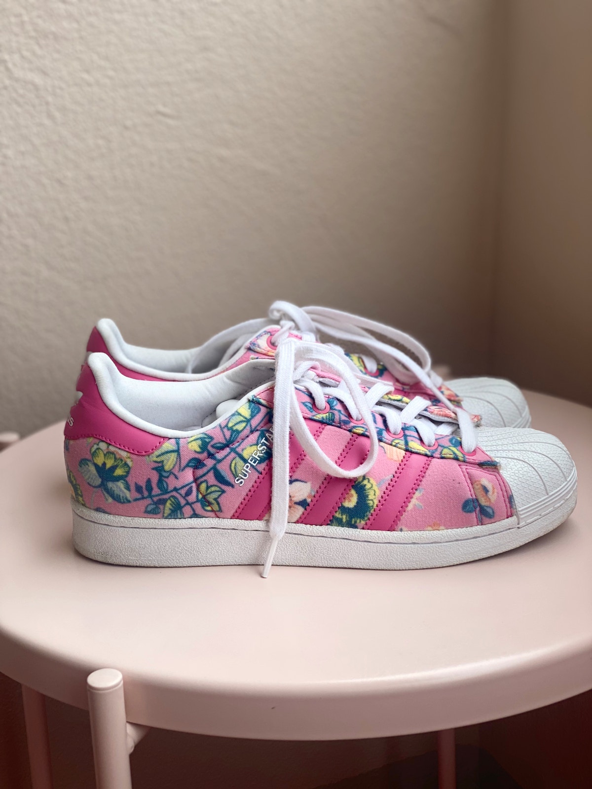 Adidas Originals Superstar Adidas Superstar White Ray Pink Adidas - Main Image