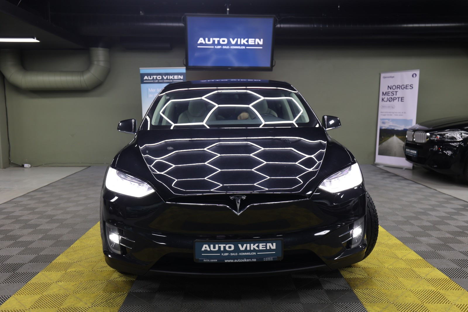 Tesla Model X 75D-525HK-417KM.R.V-4X4-6SETER-MCU2-CCS-A.P-LUFT-H.FEST 3
