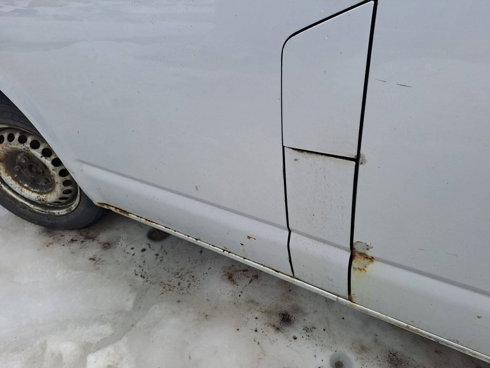 Volkswagen Transporter 2,0 tdi, 114 hk, lang, 2x skyvedør og webasto 3