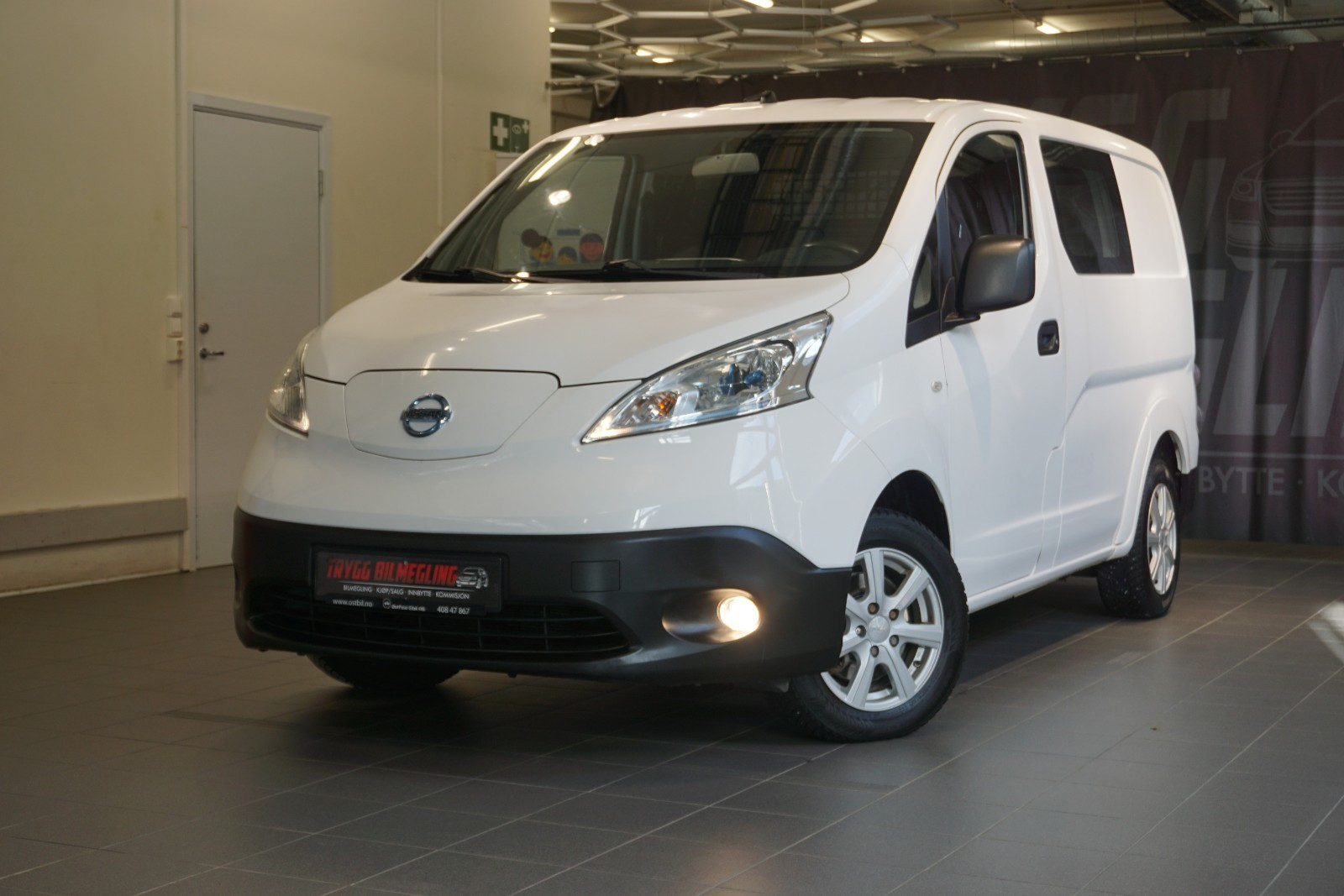 Nissan e-NV200 WLTP-163 KM-NORSK BIL-LAV KM*EU GODKJENT TIL 2027++++ 2