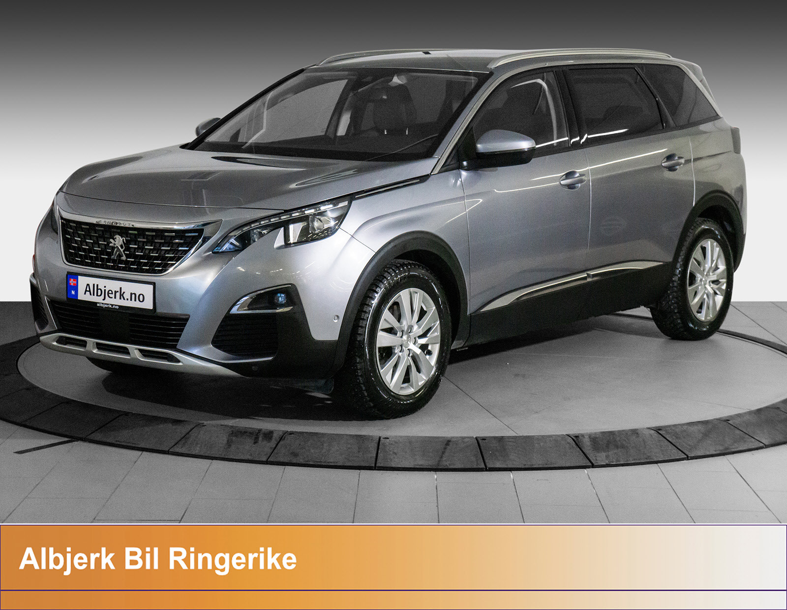 Peugeot 5008 Allure 1,5 BlueHDi 130hk aut El.Sete/ Keyless/ Kamera/