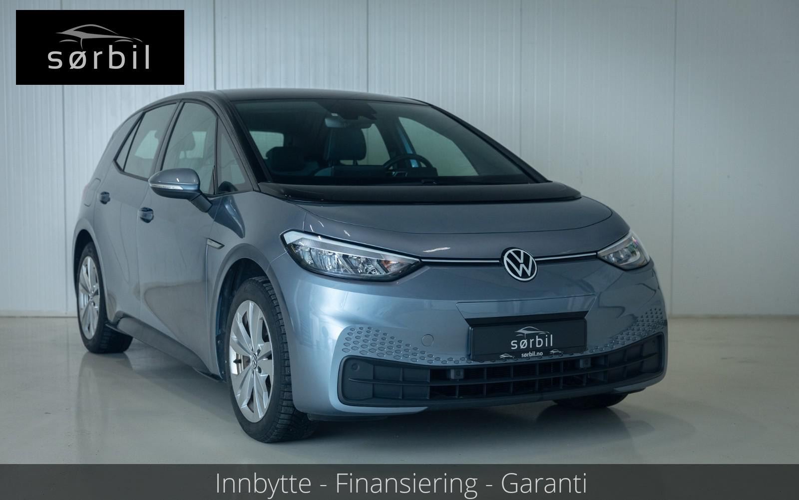 Volkswagen ID.3 Pro 204hk/26 mnd garanti/En eier/Kamera/Navigasjon/+++