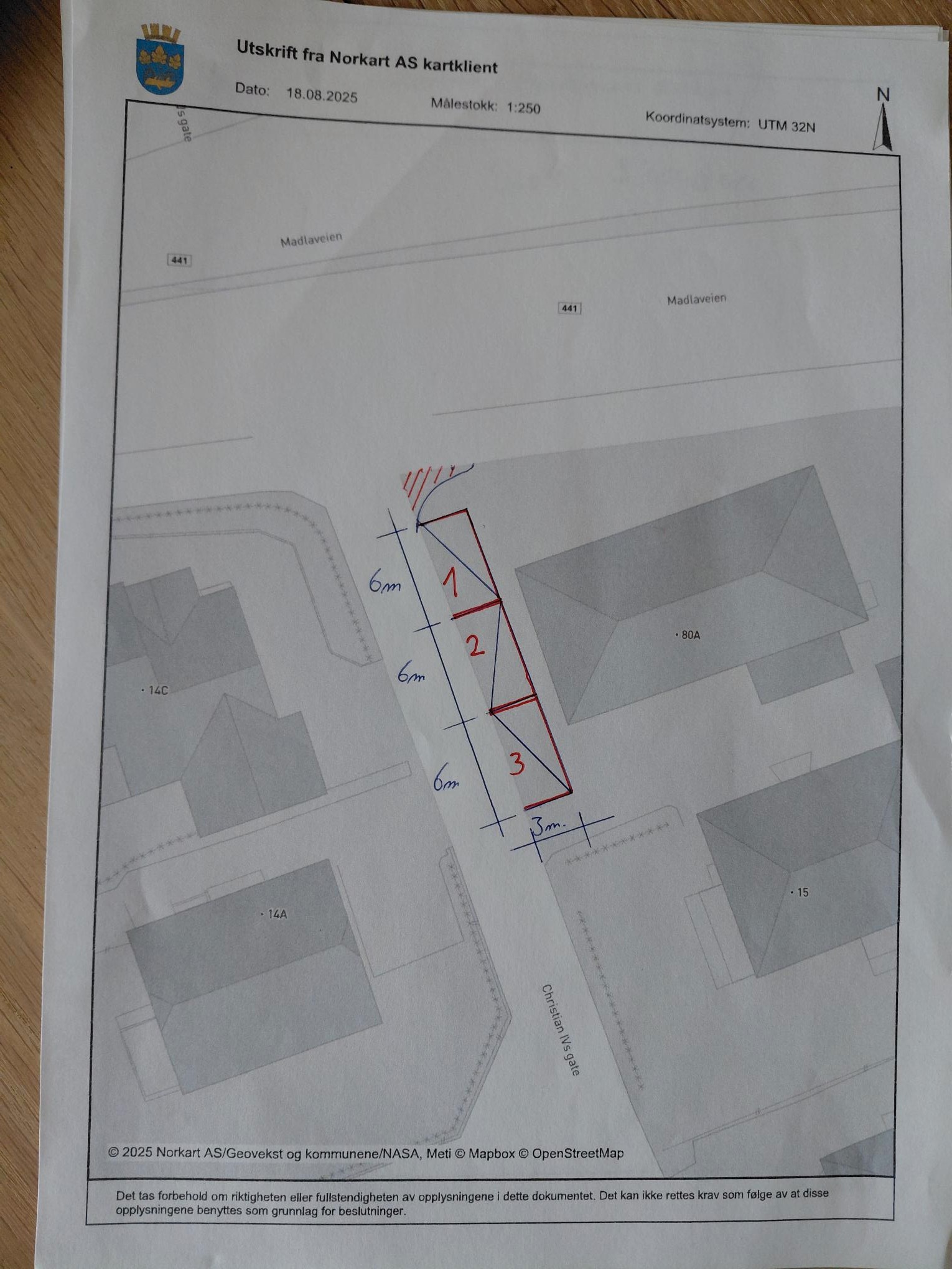 Privat Eiganeset - Eiganeset, 1 stk stor parkeringsplass til salgs