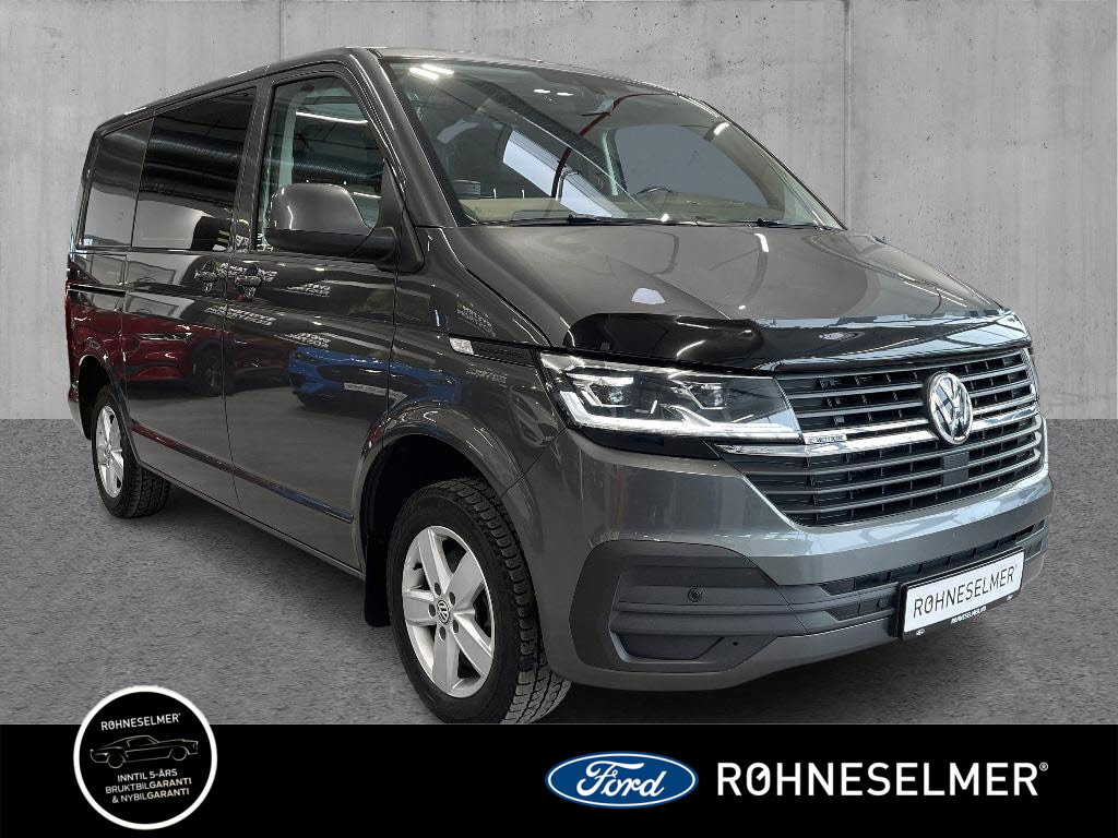 Volkswagen Transporter 2,0 TDI 150hk L Pluss 4Motion 2x Skyvedør / Ryggekamera