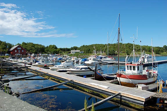 Oversikt fra sjøen Galleribilde