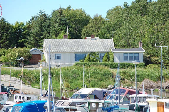 Fasade fra brygga Galleribilde