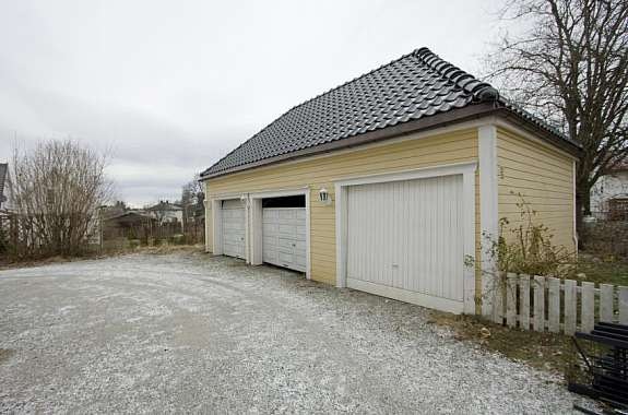 Trippel garasje Galleribilde