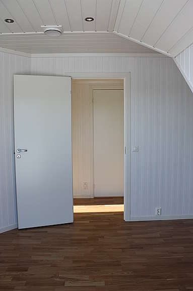 Fra det ene soverommet i sideboligen Galleribilde