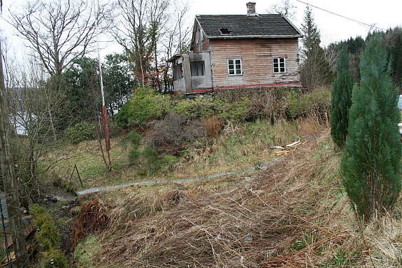 Tomten sett mot nordøst Galleribilde
