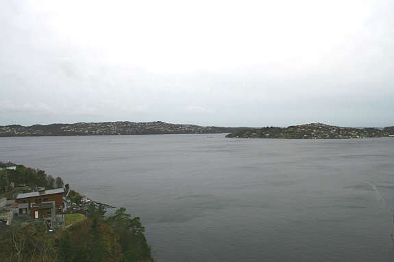 Utsikt mot Sotra Galleribilde