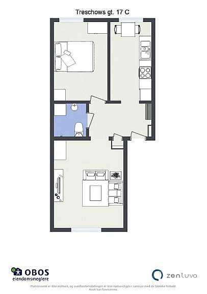 Treschows gt. 17 C - Treschows gt. 17 C - 2D Letterhead Galleribilde