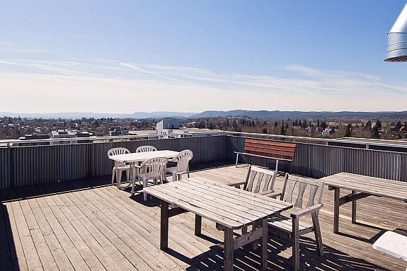 Felles takterrasse Galleribilde