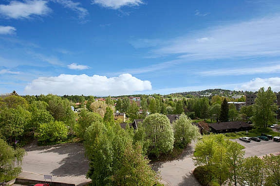 Utsikt terrasse Galleribilde