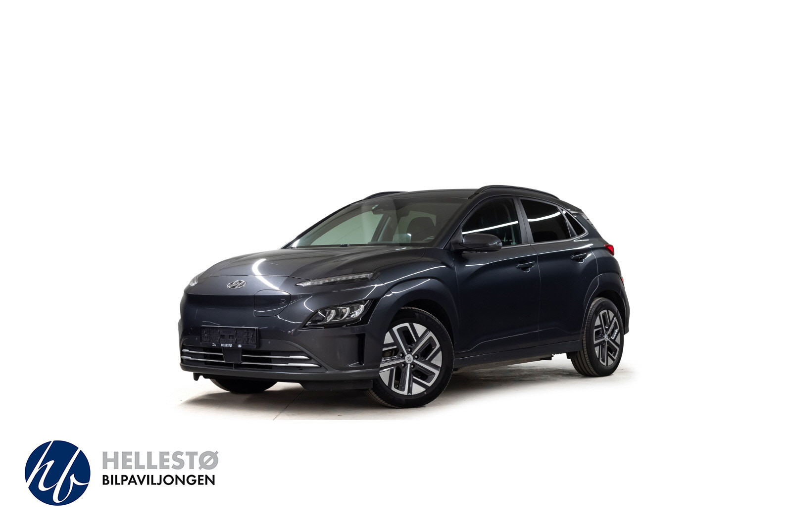 Hyundai Kona Long Range Premium 64kwh 484Km Skinn Ny Service & EU