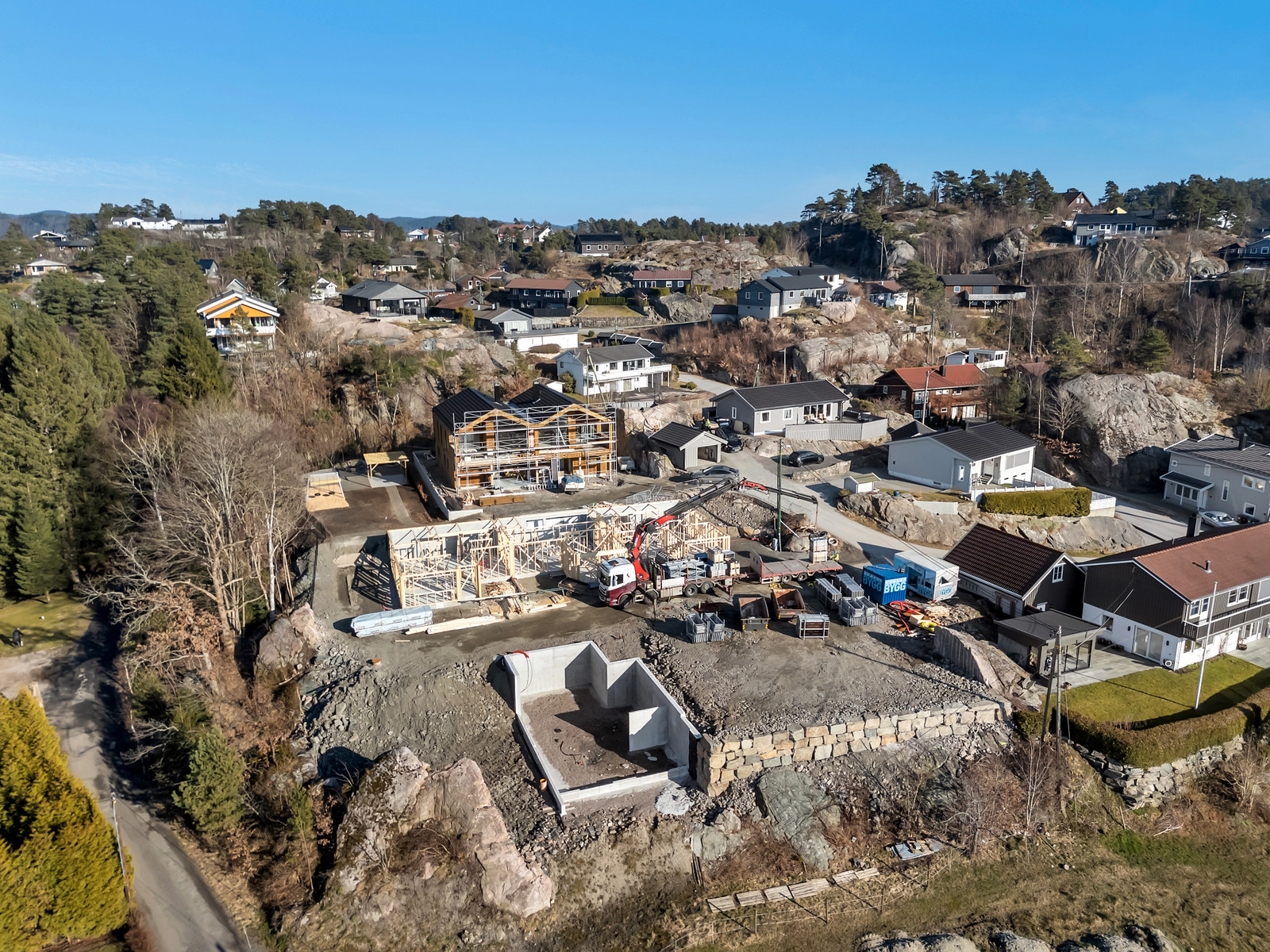 Image #1 Søgne/Eikeheia - Moderne boliger med mulighet for hybel. Solrik og vestvendt beliggenhet