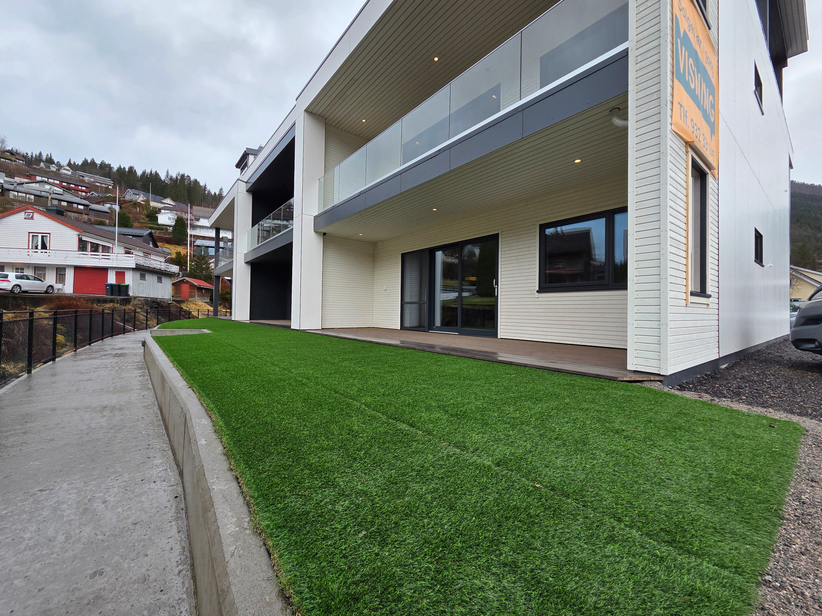 Eigen privat terrasse