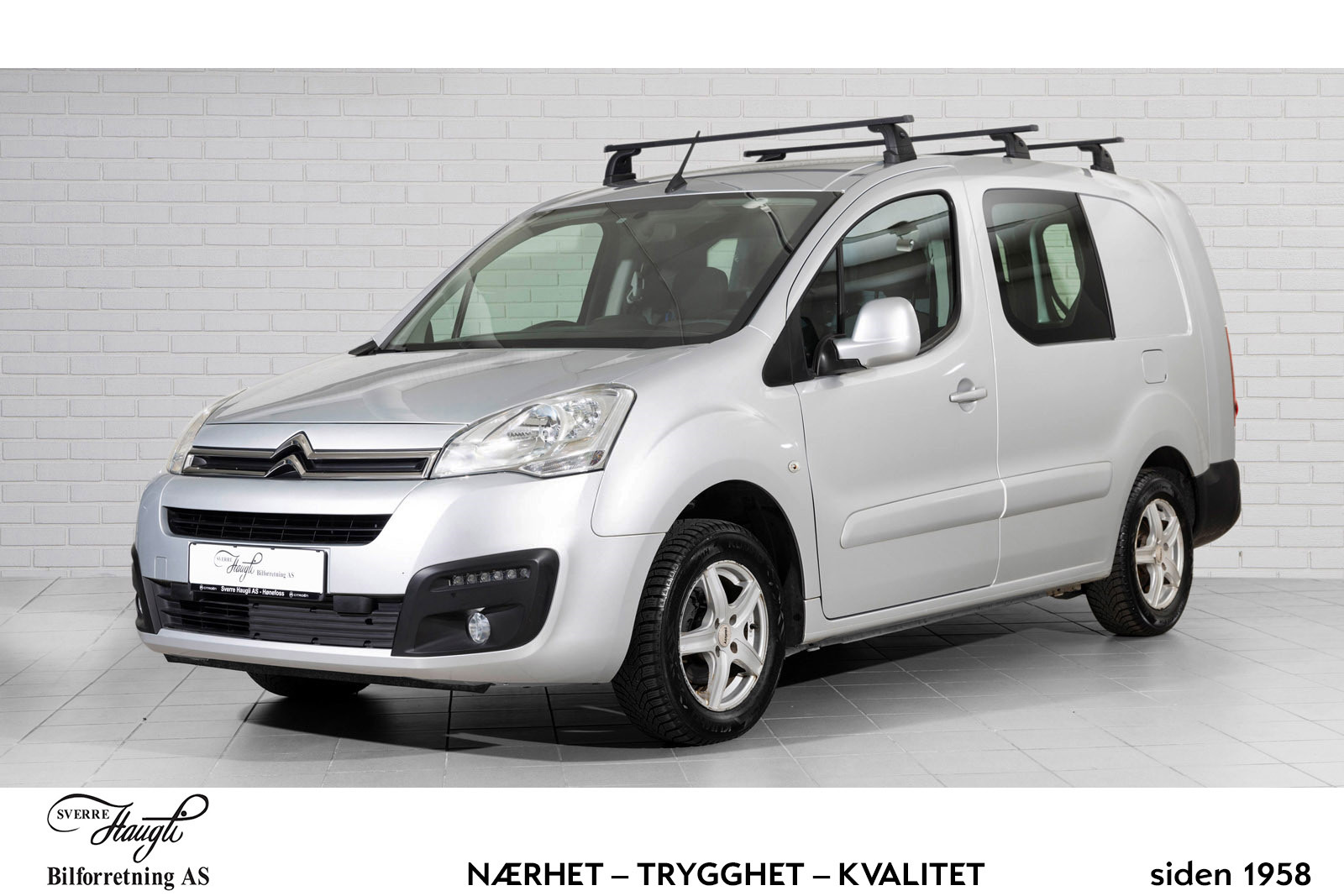 Citroen Berlingo BlueHDi 100 Proff L2 NY REGREIM/DAB/BT/GRIP/LAV KM!