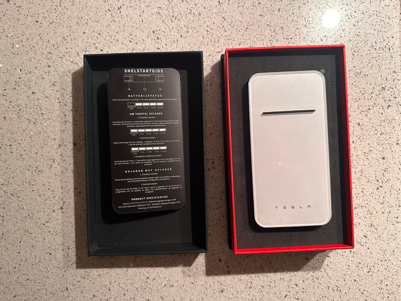 Tesla Wireless Portable Charger helt ny) FINN-torget