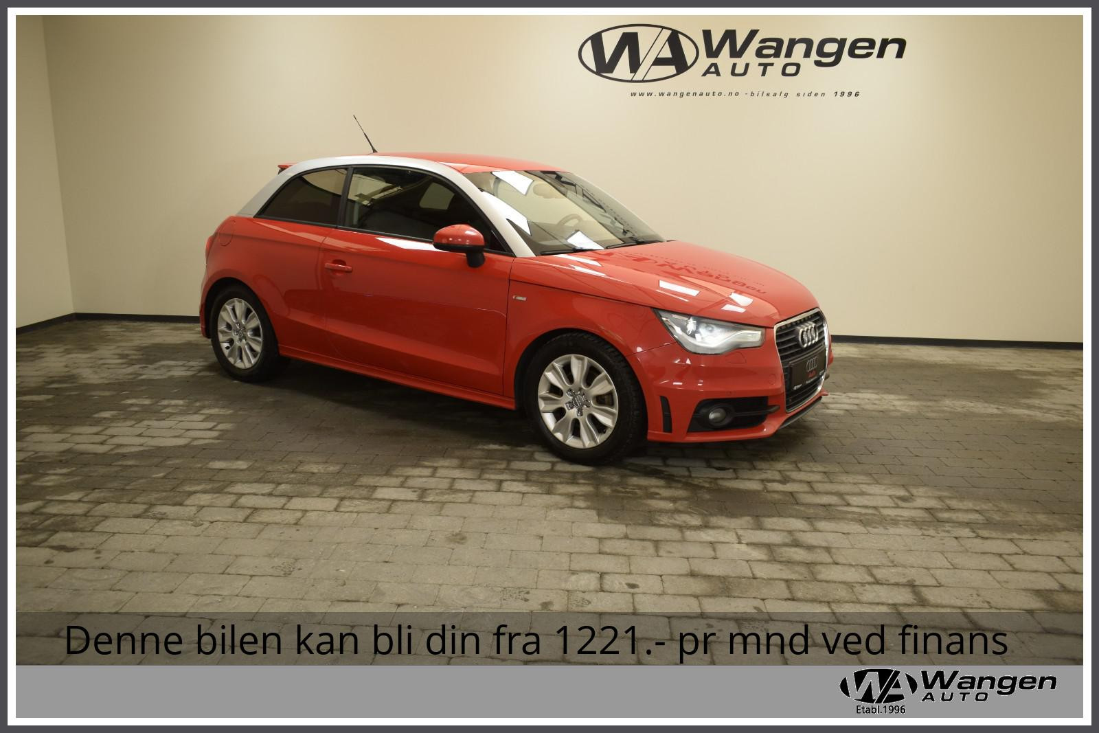 Audi A1 S-Line/Eu 6-26/Ny serivce/12 mnd garanti