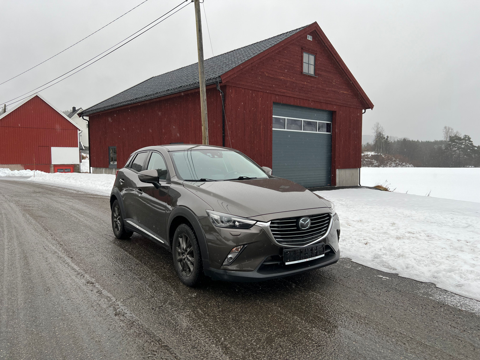 Mazda CX-3 1.5Cdi-105HK 4WD Optimum/AUT/Navi/Skinn/Keyless/Osv.. 3