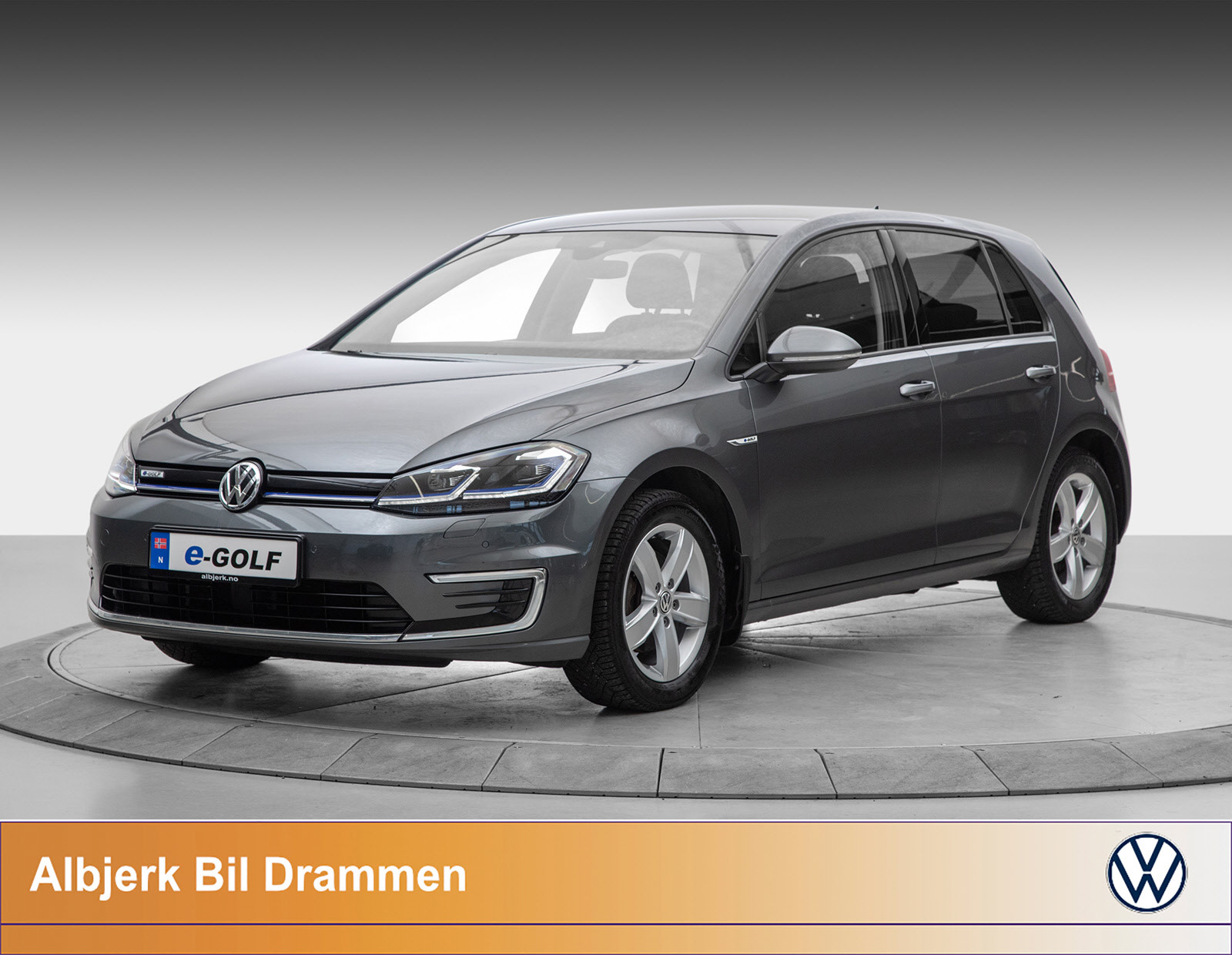 Volkswagen Golf E-golf Digitalt Instrument Ryggekamera Keyless Navigasj