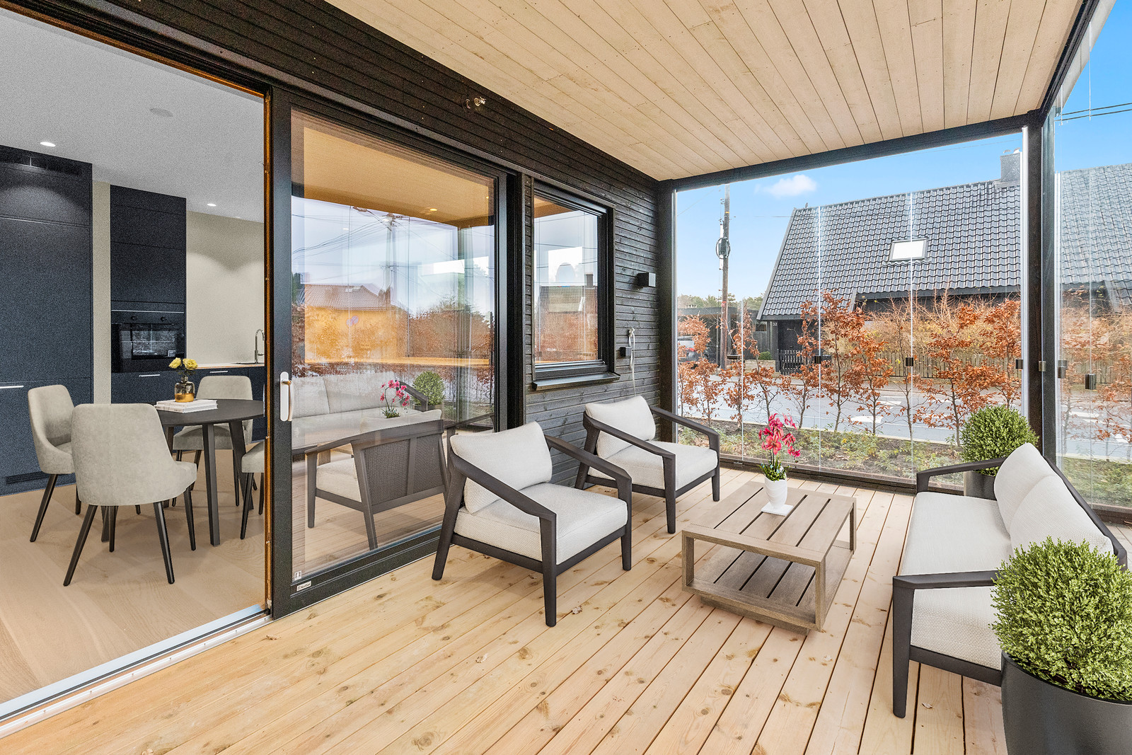 Image #0 Bertes/Lund - Luksuriøs 4-roms selveier - Genial planløsning - Utestue - Eksklusivt sameie