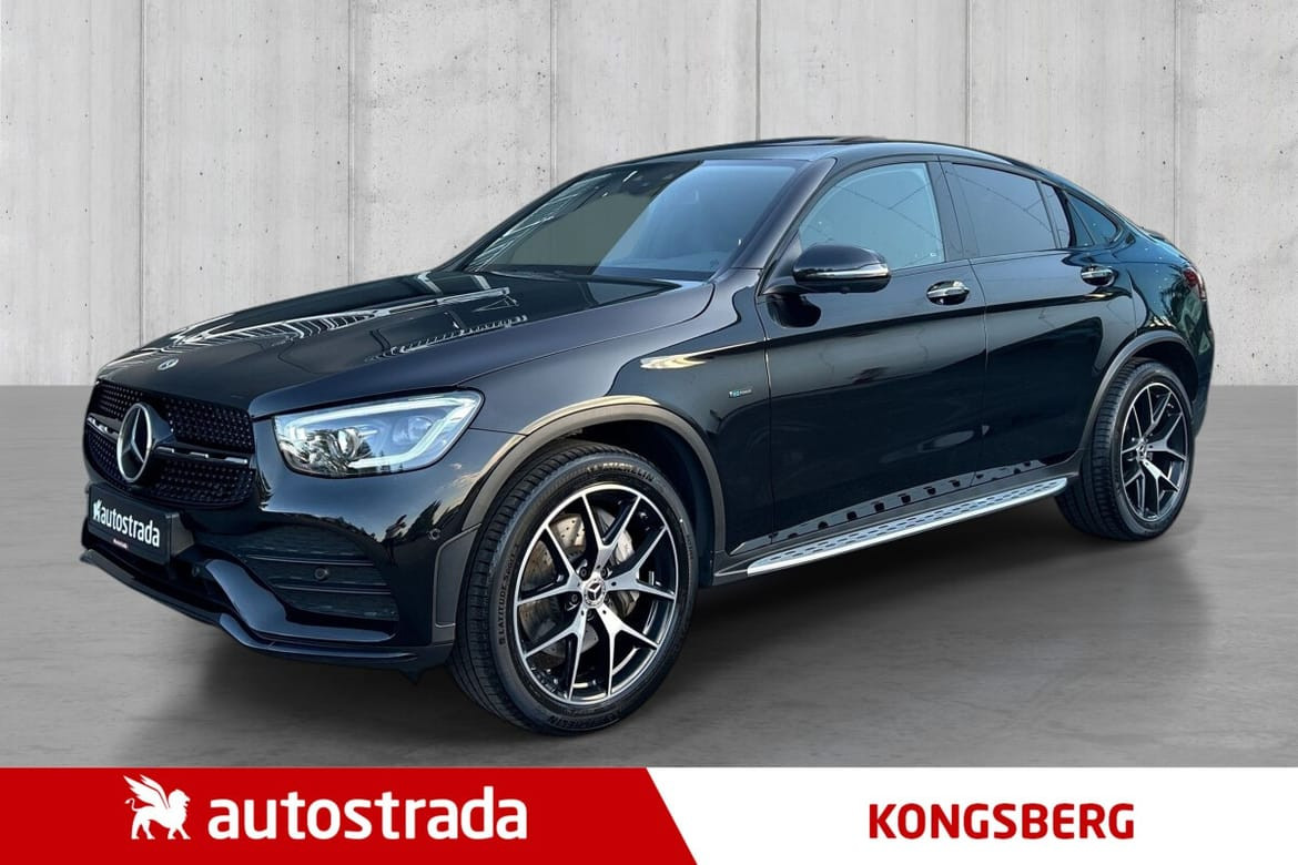 Mercedes-Benz GLC 300e AMG Coupè,Prem+pk,Burmester,Soltak,Multikontur+++ 2021, 41 000 km, kr 659 900,-