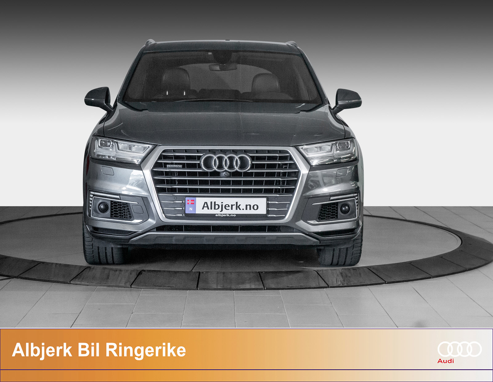 Audi Q7 e-tron quattro 373 hk 5-s Skinn/ S Line/ Krok/ LED/ ++ 2