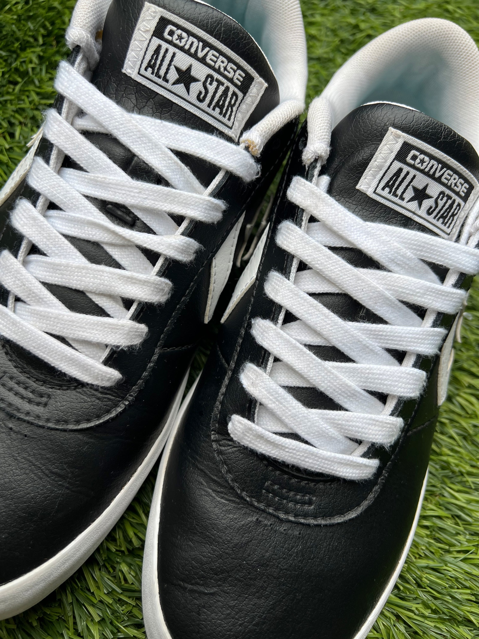 Converse Point Star unisex sneakers – 42, svart/hvit