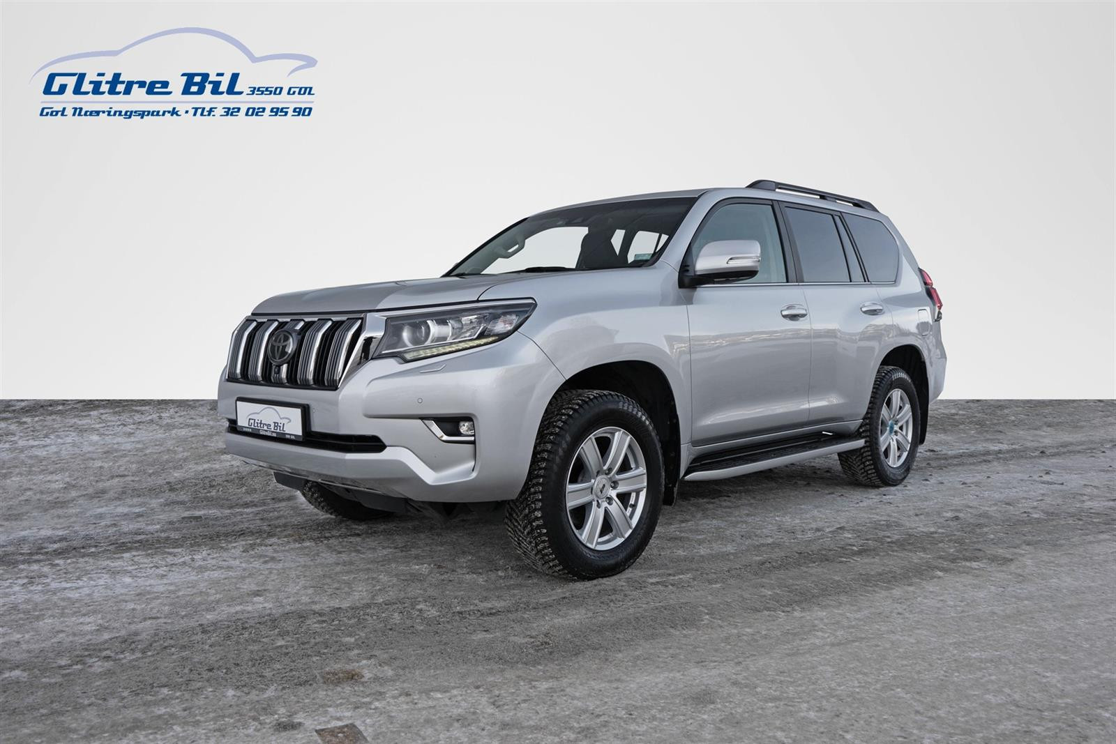 Toyota Land Cruiser 2.8 D 177hk Aut GX 5-seter PERSONBIL|Skinn|Ny service