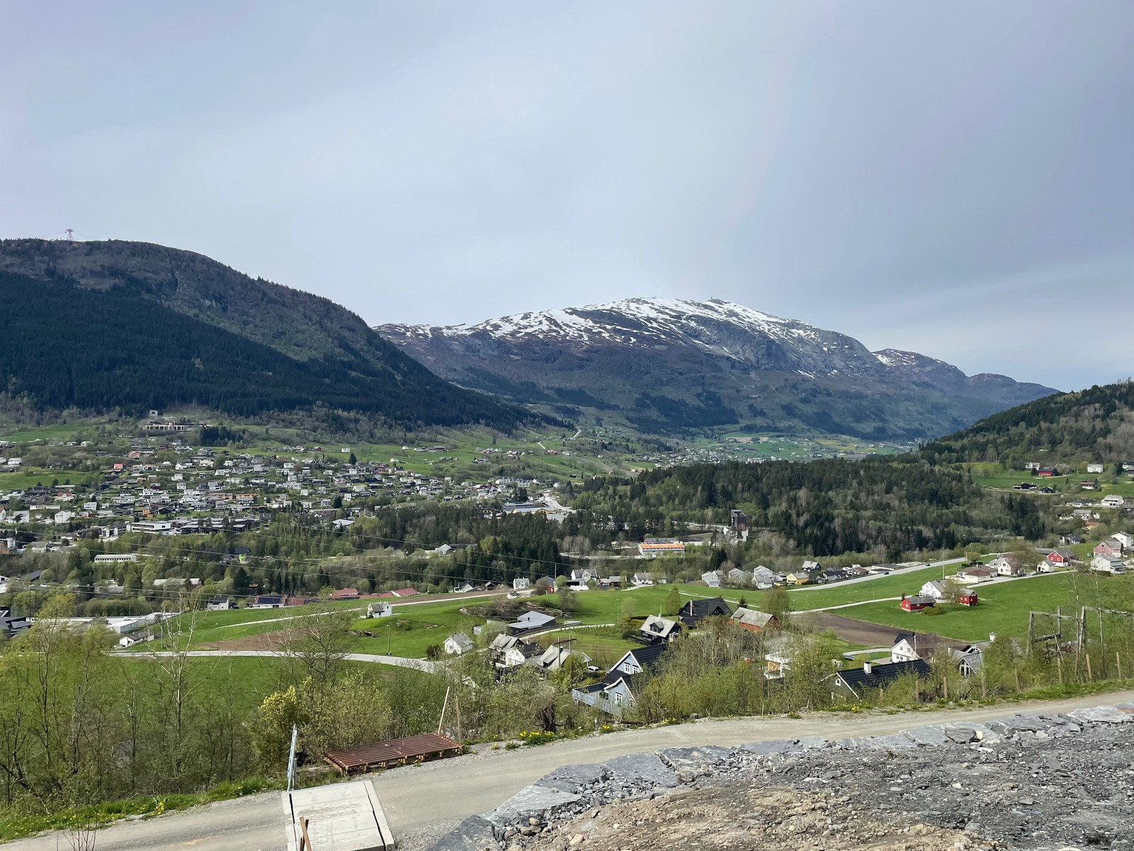 Utsikt fra tomt