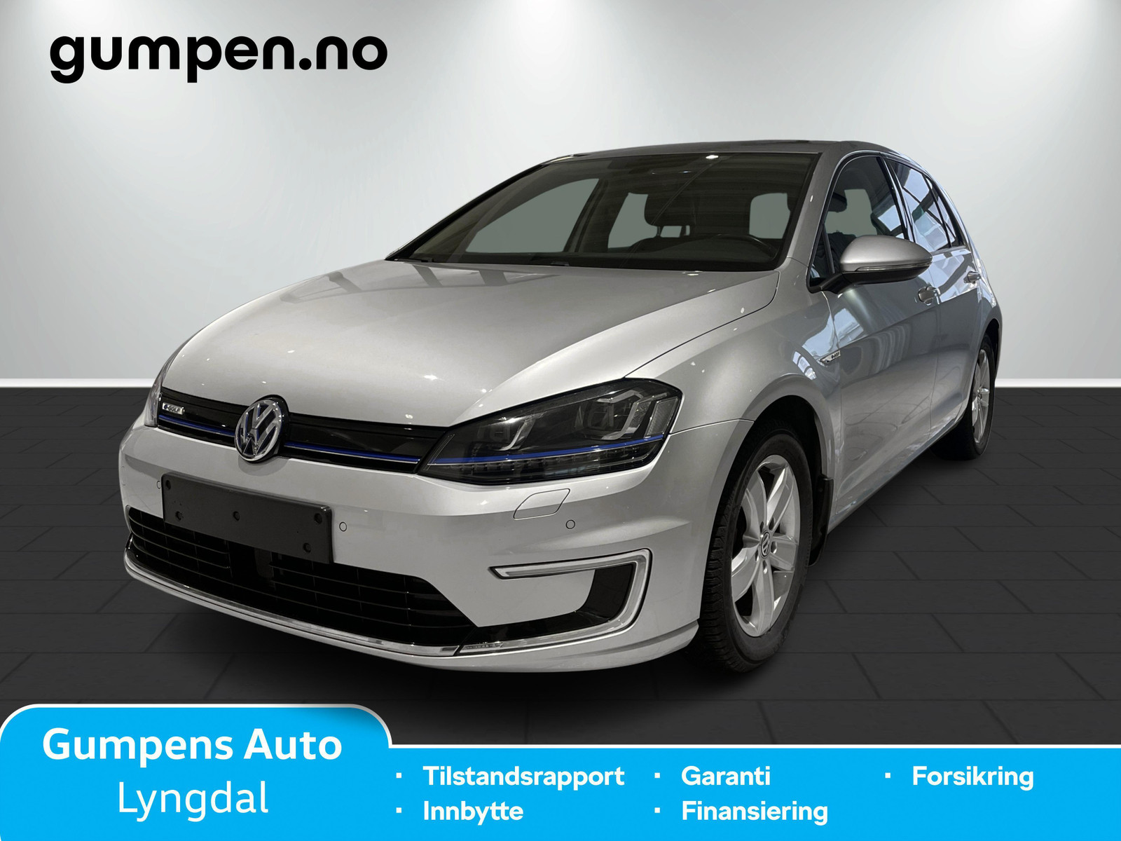 Volkswagen Golf E-golf 5d 115 hk Ryggekamera, Acc, Skinn