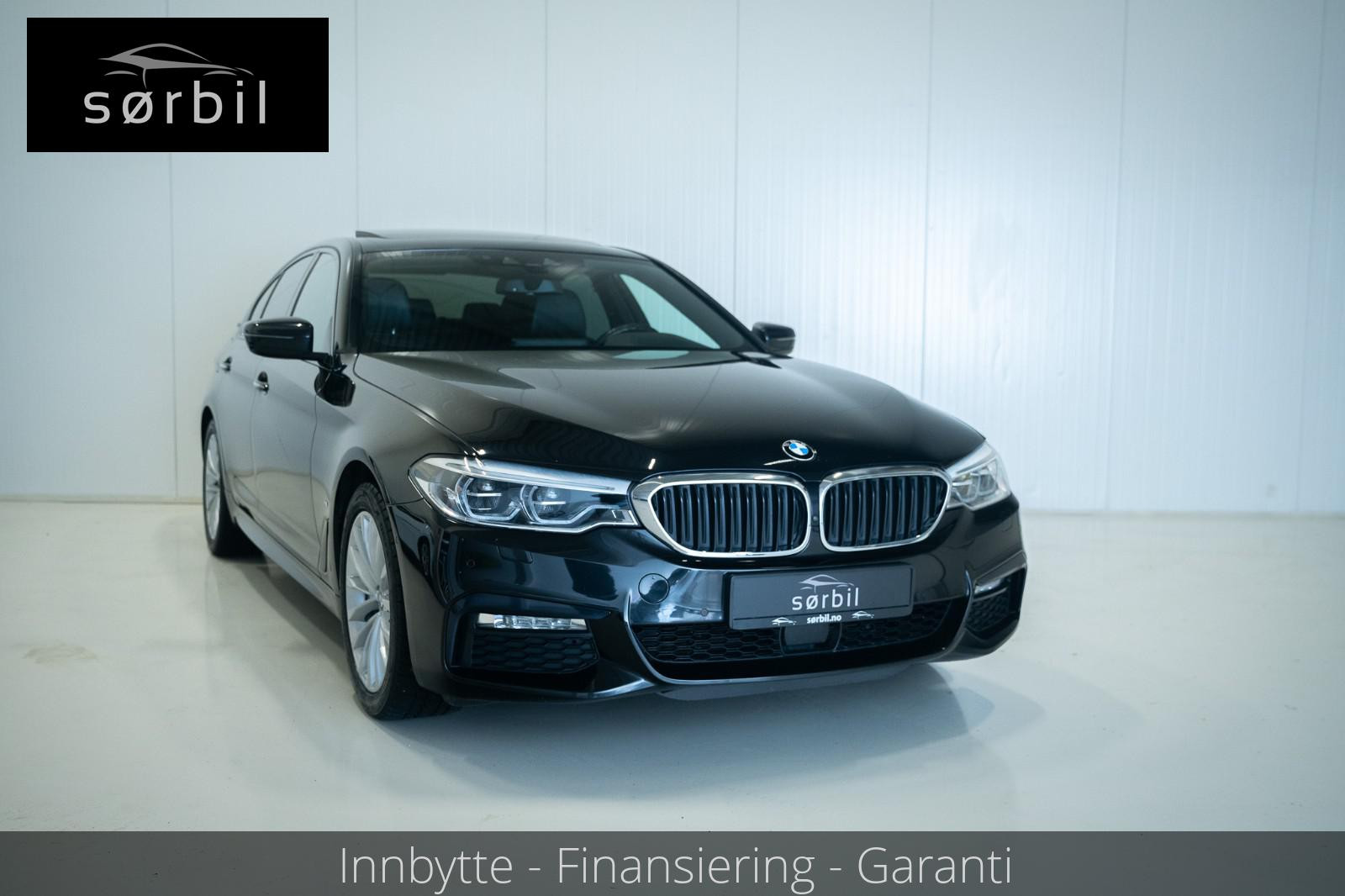 BMW 5-serie 530e iPerformance M-Sport/296 hk/Headup/360/Soltak/+++