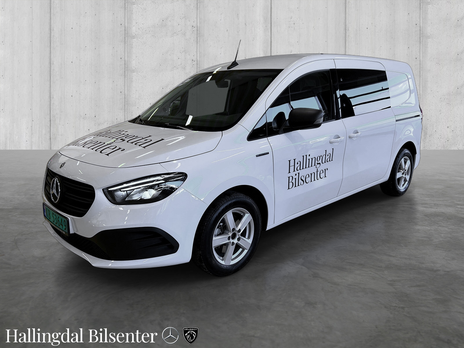 Mercedes-Benz eCitan 90kW Lang Pro LED, CarPlay, Hengerfeste 1200kg "Som ny"