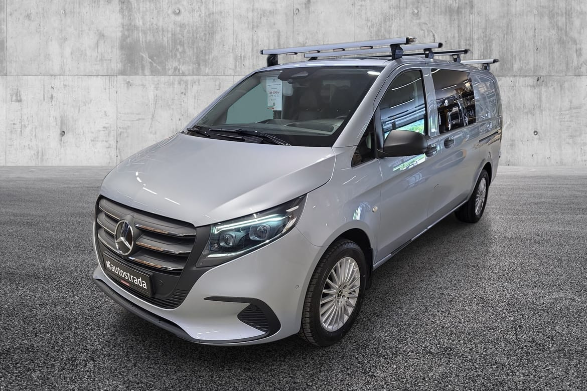 Mercedes-Benz Vito 119, 190HK 4MATIC A2 Facelift/ 3-seter/ Toppmodell 2025, 15 933 km, kr 719 000,-