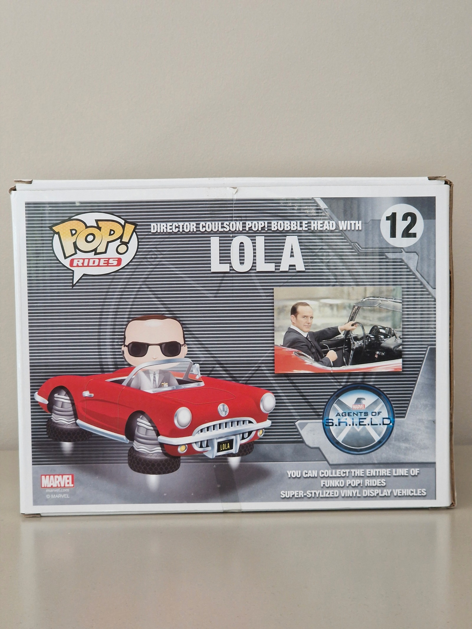 アメコミ Pop! RIDES 12 DIRECTOR COULSON WITH LOLA Director Coulson with Lola - Agents Of Shield Funko Pop
