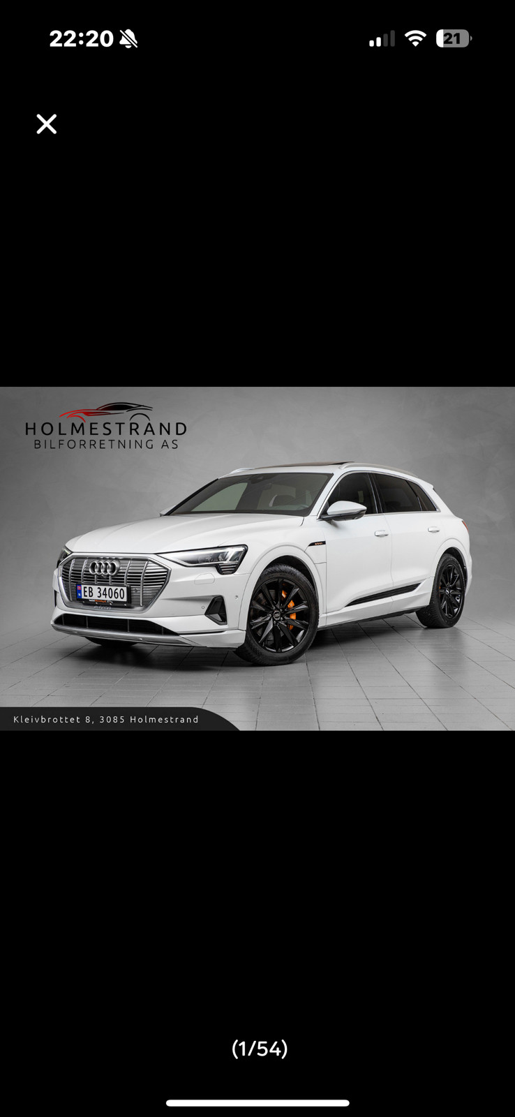 Audi e-tron 50 MATRIX/B&O/LUFT/KROK/PANO/360KAM/ACC/NORSK/DAB+!