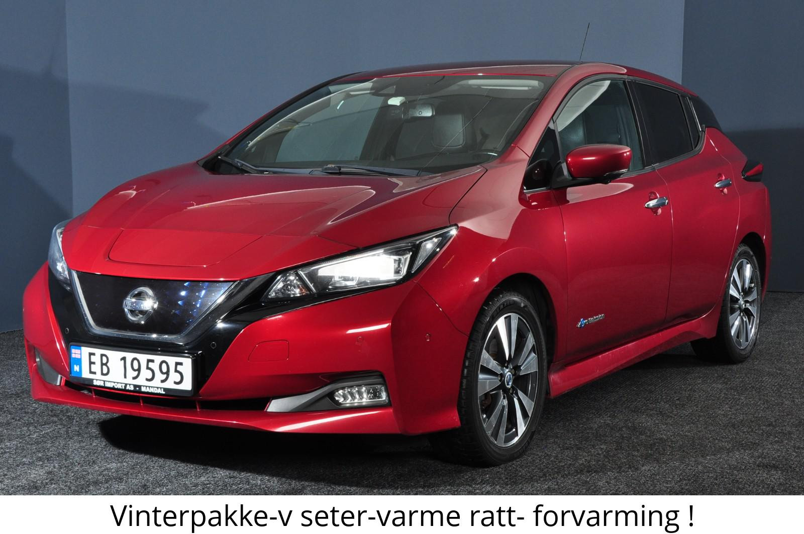 Nissan Leaf TEKNA/40Kwt/BOSE/Skinn/360K/ACC/17toms/
