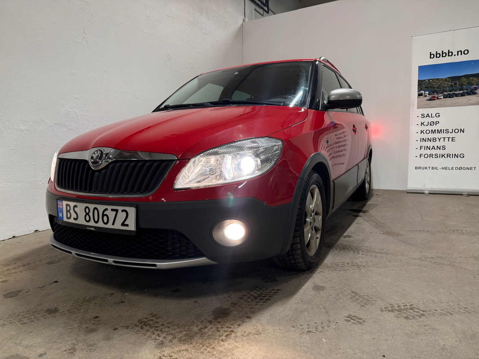 Skoda Fabia Scout.1,2TSI.86HK.EUmars27.Lav km.Pen.Se på denne! 3