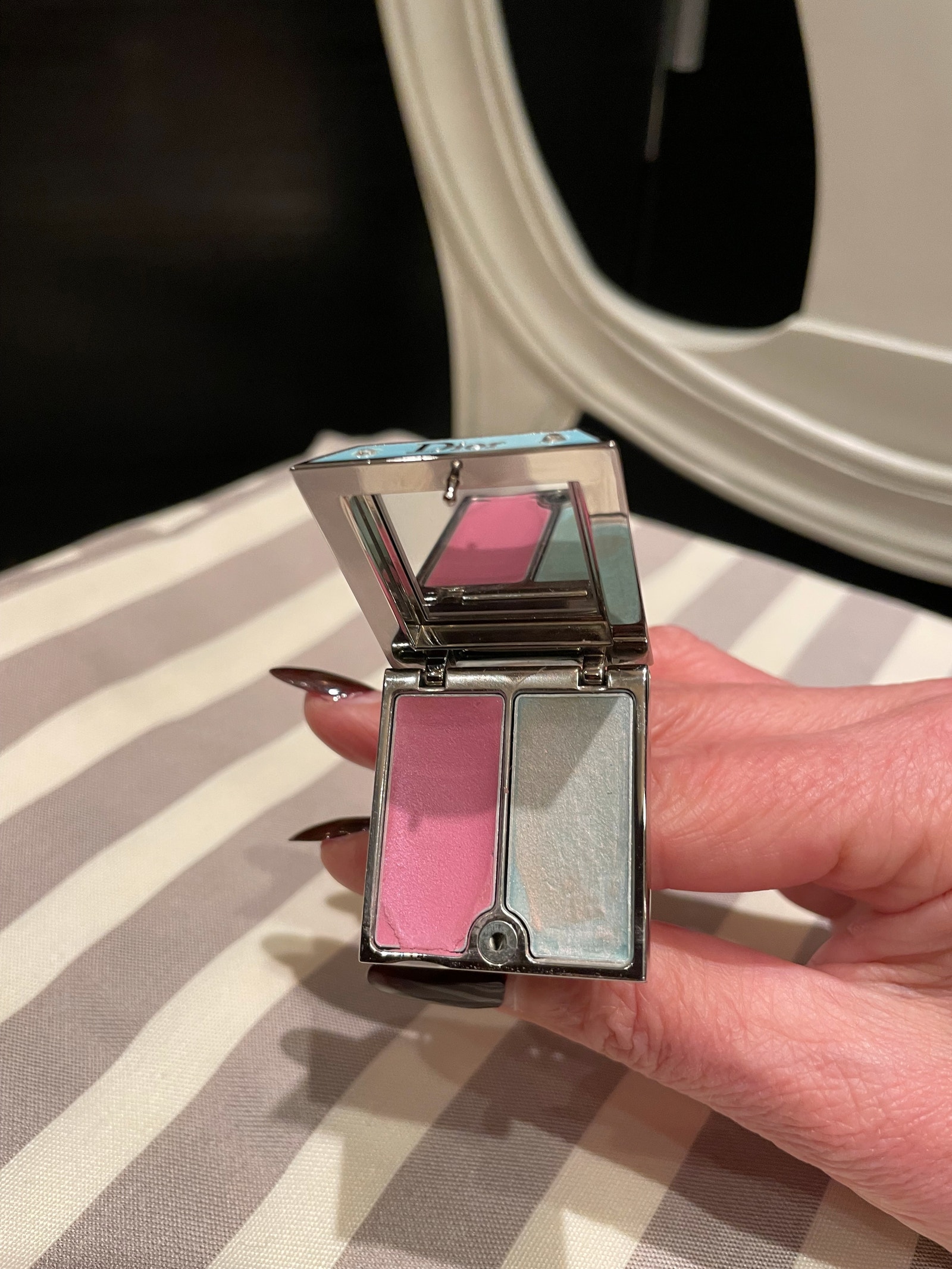 ディオール　プリンセスリング　002　ロイヤルターコイズ Dior Princess Ring Eye Shade 002 Royal Turquoise - Limited