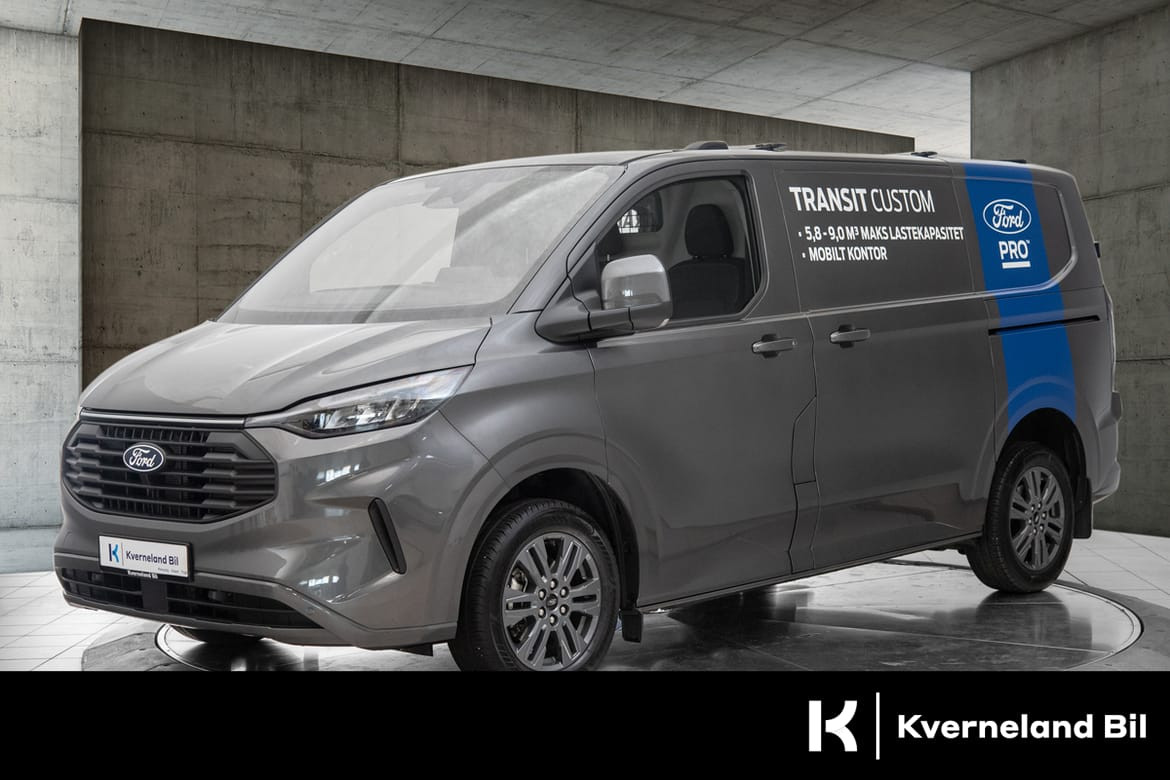 Ford Transit Custom Nye Ford Transit Custom 170hk. Limited AWD 2024mod