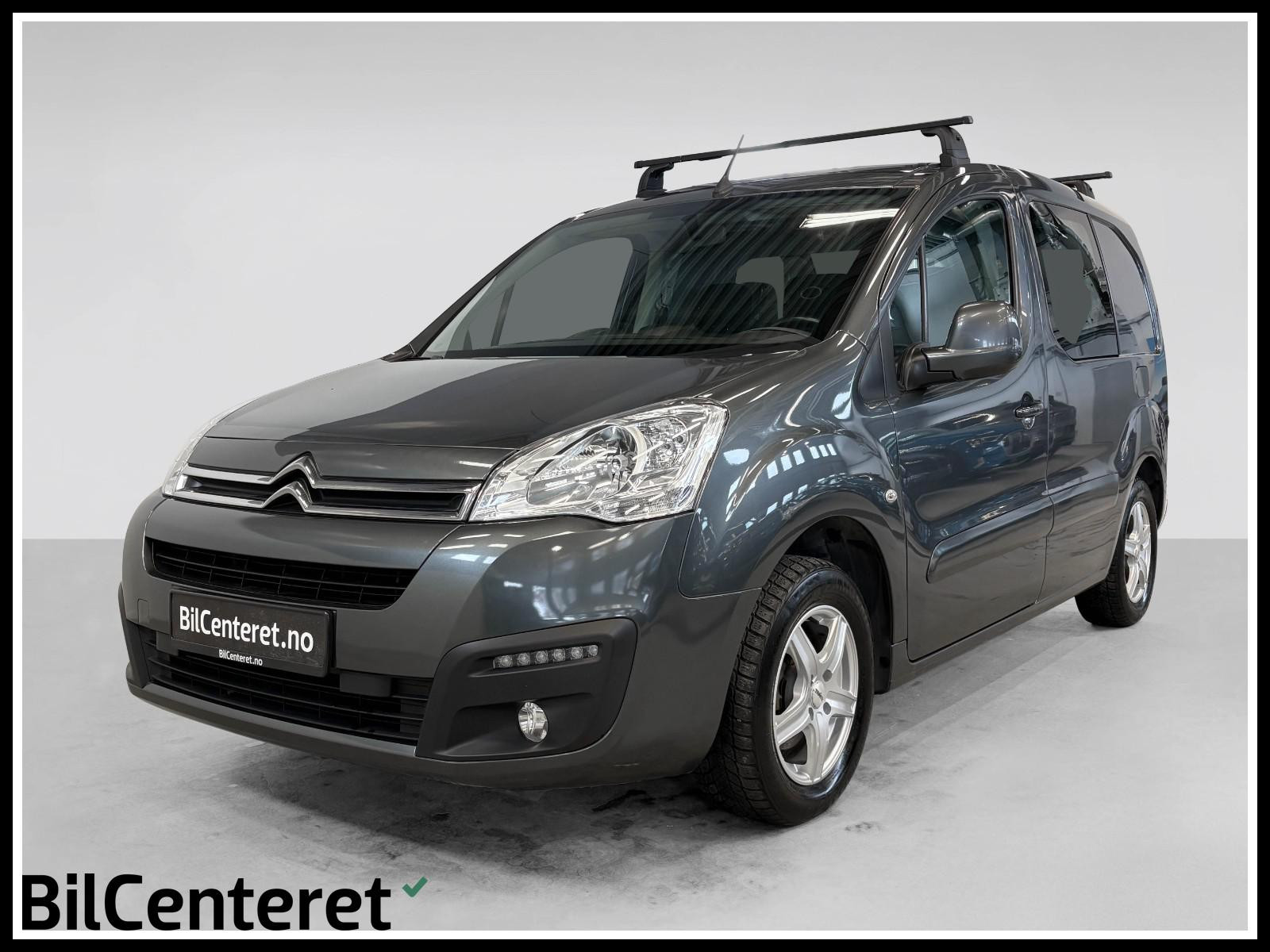 Citroen Berlingo 1.6D 99HK AUTOMAT 3-SETER P.SENSOR DAB BT NY REGREIM!++