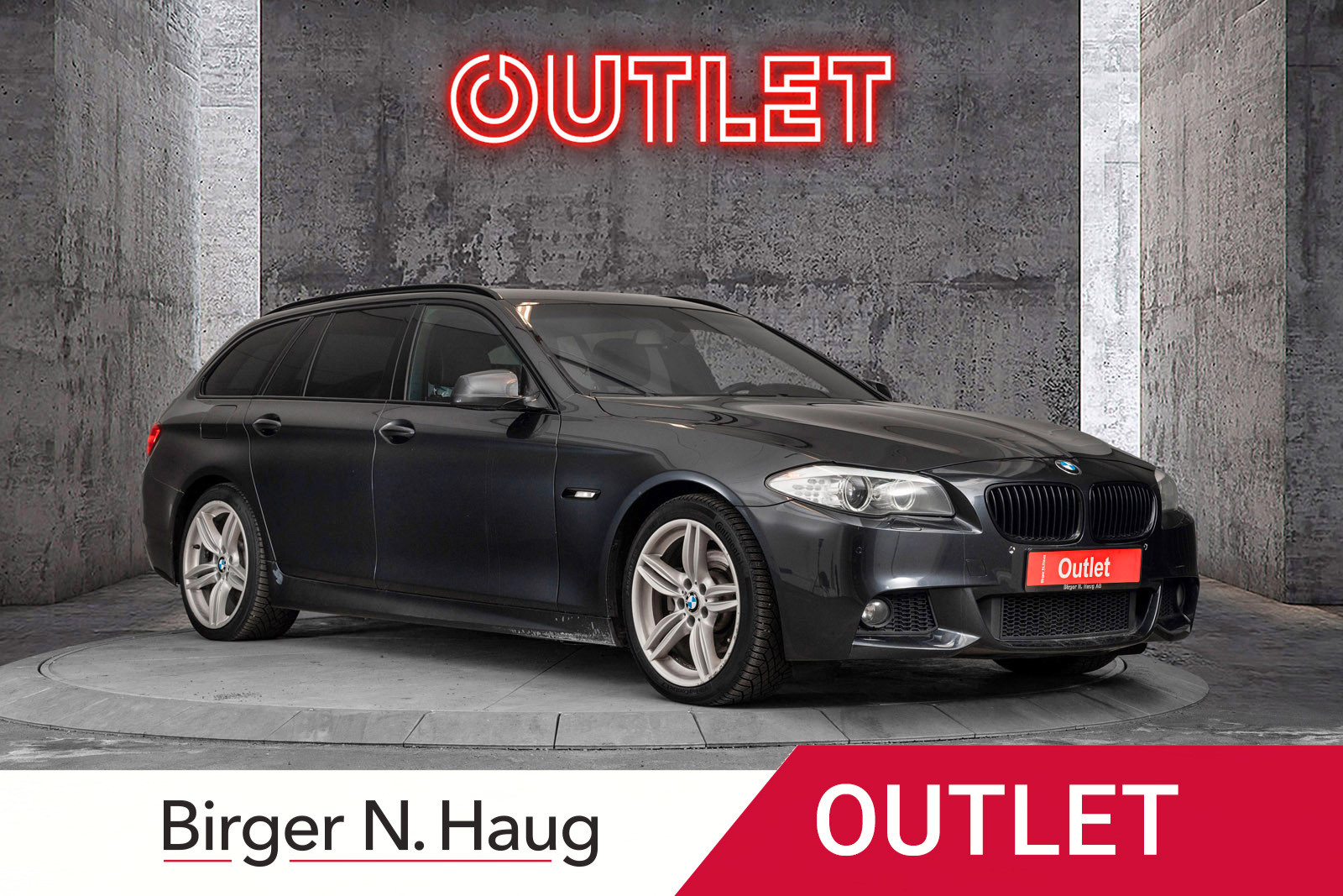 BMW 5-serie 520d Touring 163hk Automat OUTLET|M-SPORT|BT|NAV|ISOFIX