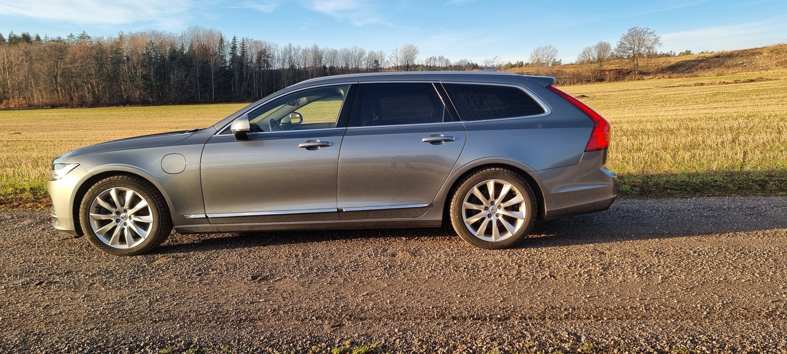 Volvo V90 T8 408hk Inspcription Skinn|Krok|Kamera|Webasto|Acc 2
